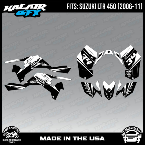 Graphics kit for suzuki - for,