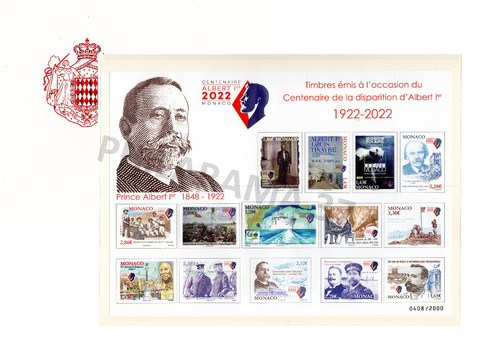 Monaco bloc feuillet - feuillet, n°108