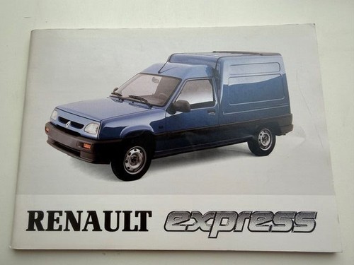Renault express notice manuel - renault,