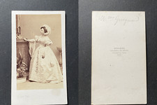 Disdéri, Paris, L'actrice et