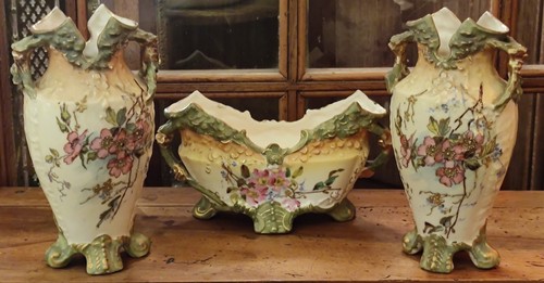 Ancienne garniture jardinière - ancienne,