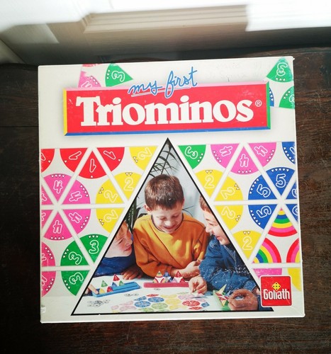 Vintage first triominos - my,