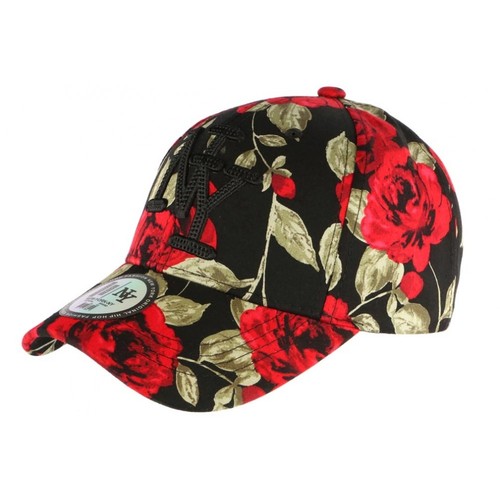 Casquette noire rouge - casquette,
