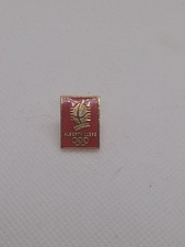 PIN'S J.O ALBERTVILLE 92 - PETIT LOGO COULEUR ROUGE  