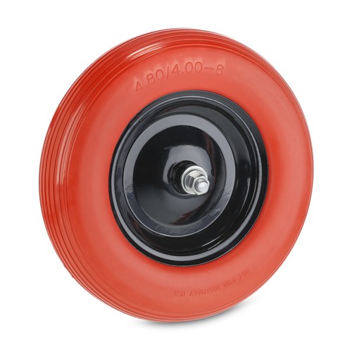 Roue brouette avec axe 120 - de,