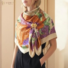 RARE VINTAGE foulard en soie