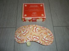 masque de nuit orange et jaune Lancel x My Little Box NEUF