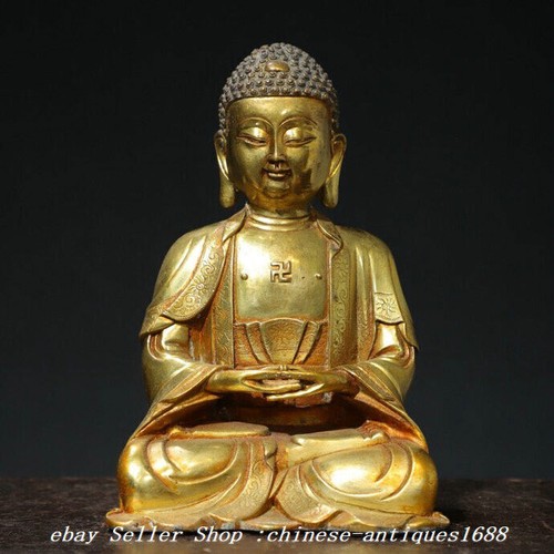 Old tibetan buddhism bronze - old,