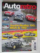 AUTO RETRO N° 350 /AUSTIN-HEALEY 100-TR3-MGA/TRACTION CITROEN/MERCEDES W123-APAL