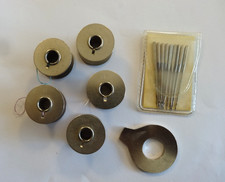 Lot 5 canettes + 9 Aiguilles + Tournevis Machines à coudre Bernina 530