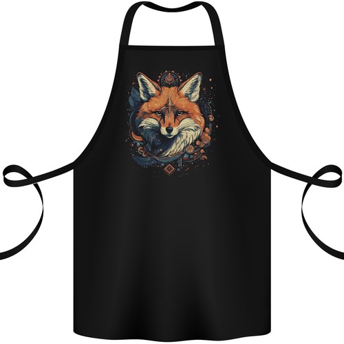 Tablier coton kitsune - tablier,