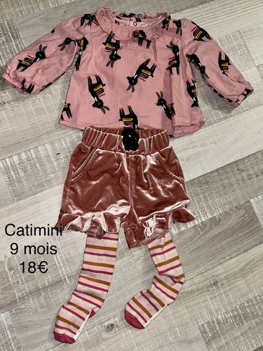 Catimini mois fille - 9,