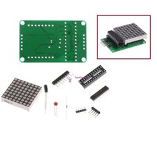 MAX7219 Red Dot Matrix Module MCU Control Display Module DIY Kit For Arduino