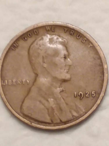 1925 lincoln wheat cent - wheat,
