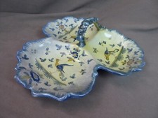 MOUSTIERS: serviteur à 3 compartiments.