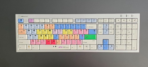 Logickeyboard avid media - logickeyboard,