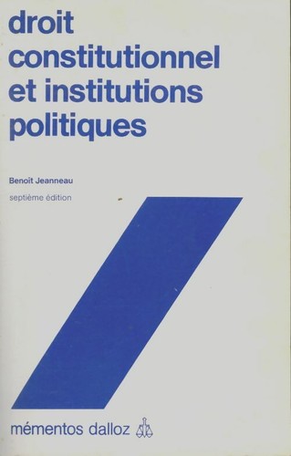 Droit constitutionnel - , et