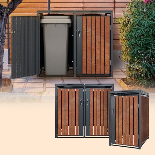 Abri pour poubelles - 1/2/3/4x,