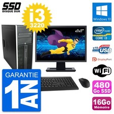 PC Tour HP Elite 8300 Ecran