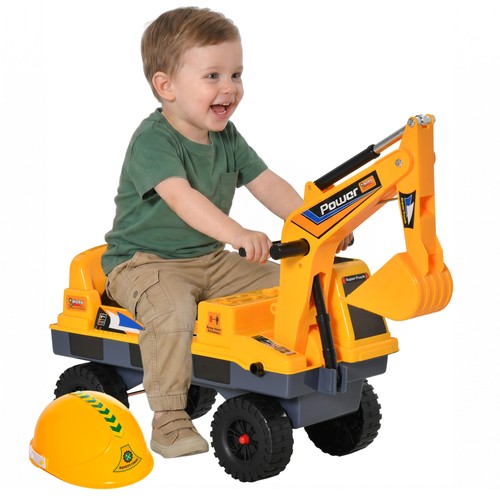 Homcom jouet excavatrice - jouet, d'excavatrice