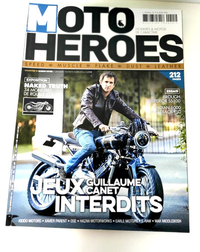 Magazine moto heroes n - magazine,