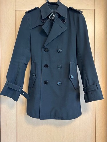 Trench coat burberry noir - trench-coat,