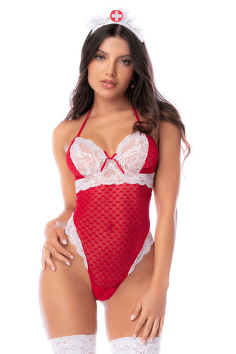 Body infirmière noir - , en