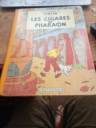 Les cigares pharaon tintin - les,