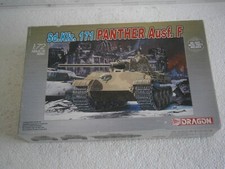 MAQUETTE WW2 CHAR ALLEMAND SDKFZ 171 PANTHER (Ausf. F) DRAGON 7207 1/72