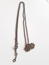 Beau collier Collection Explosion en argent rhodié noir 925 de marque KENZO