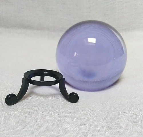 Boule cristal mauve - cristal, 80