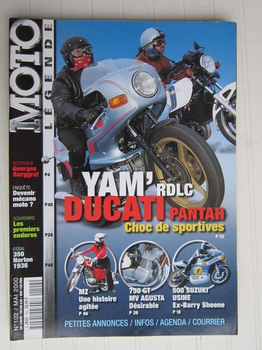 Moto legende 102 yam - n°,