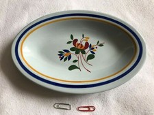  ? GIEN Peint Main - Ravier coupelle - Modèle VERCORS Bleu 