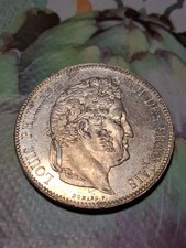 5 FRANCS LOUIS PHILIPPE 1834 W etat Sup A Neuf  Exceptionel