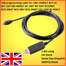USB Programmation Câble Uniden UBC3500XLT BCT15X BCT15 UBC800XLT USC230E +
