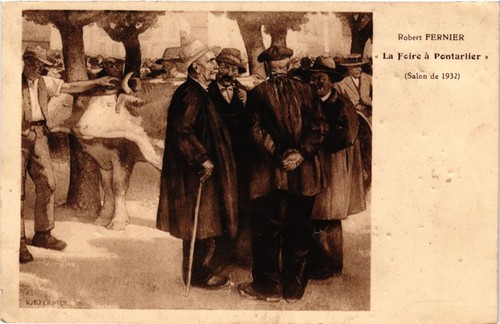 Cpa france folklore la - cpa,