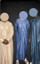 Qamis djellaba style émirati cravate avec pontalon sarwel Homme