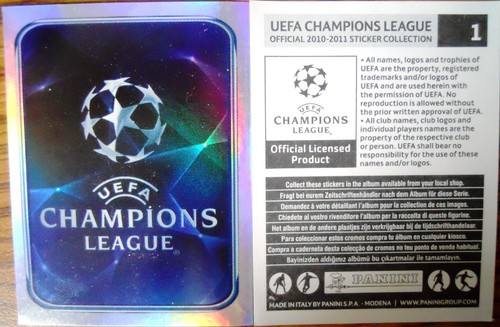2010 panini uefa - panini,