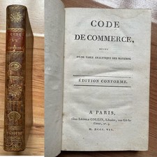 CODE DE COMMERCE 1807, EO