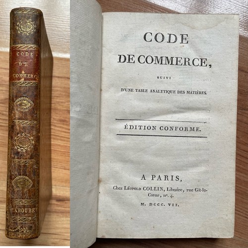 Code commerce 1807 eo - code, 1807,