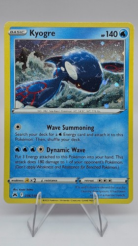 Kyogre 036 159 crown - -,