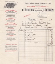 37 TOURS electroplaste LEHOUX