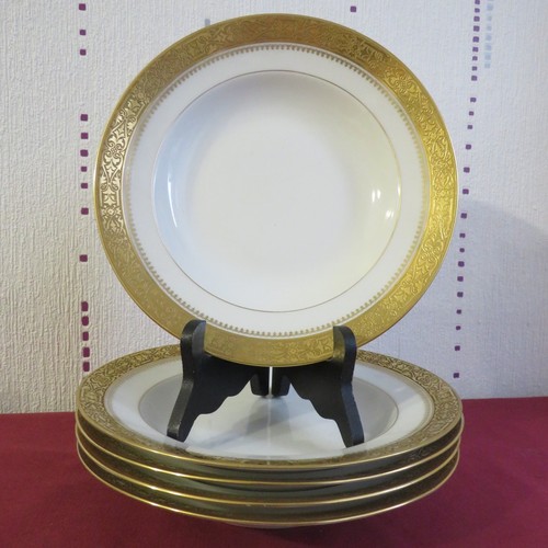 Assiettes creuses porcelaine - creuses,