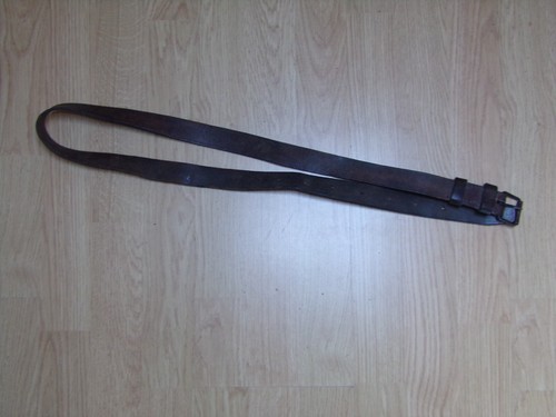 Longue sangle courroie cuir - longue, en