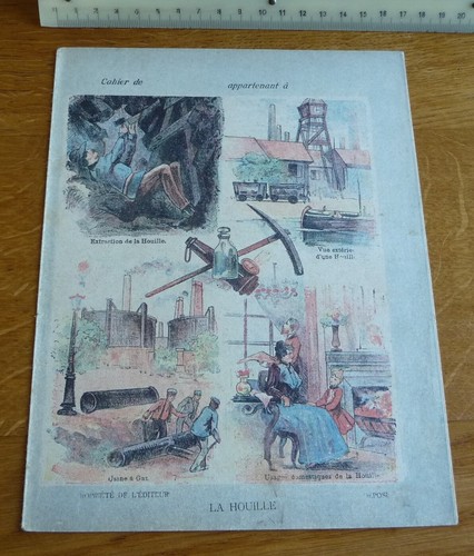 Ancien protège cahier - ancien, protège-cahier