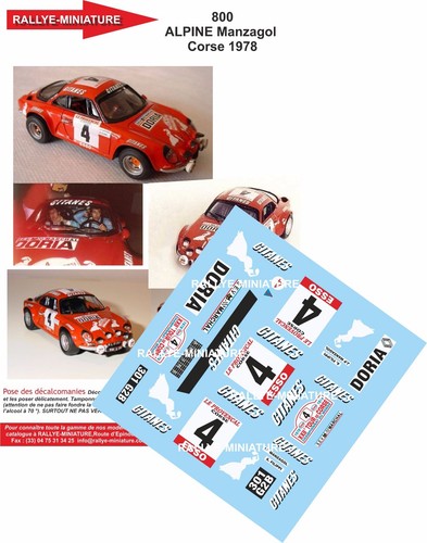 Decals ref 0800 - ref, alpine