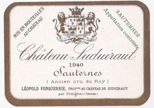 Etiquette vin ancienne -