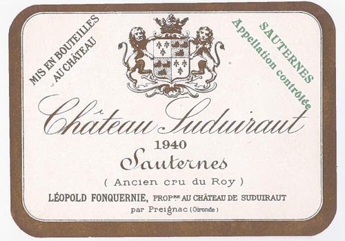 Etiquette vin ancienne - ,