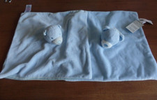 NO1 / lot 2 doudou ours bleu