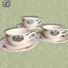 Lot de 3 grandes tasses a